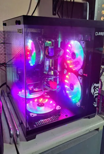 CPU PC Gamer Intel Core i7 16Gb Video RX 550 4Gb Ssd 500Gb Wi-Fi Bluetooth Windows 11