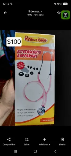 Estetoscópio rappaport