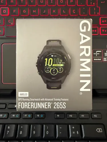 Garmin Forerunner 265S Preto