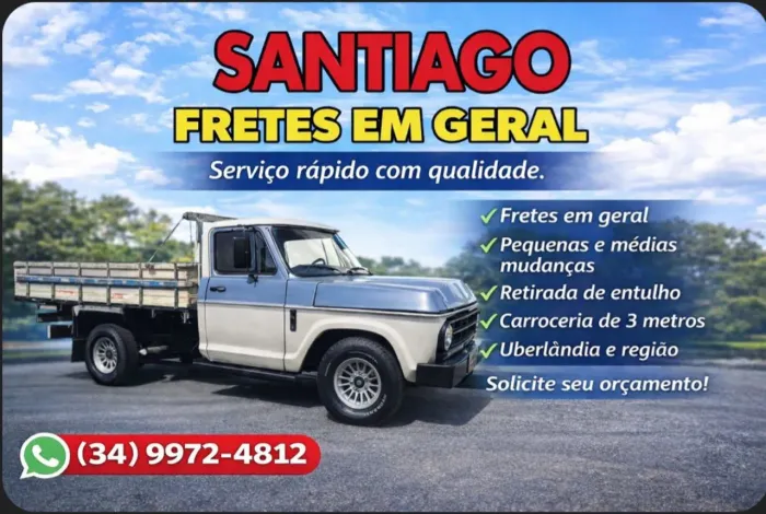 Fretes em geral e retirada de entulho 