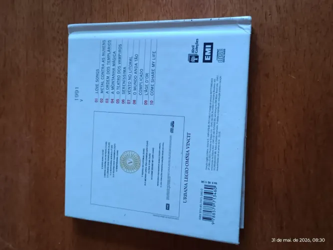 CD Legião Urbana V1991