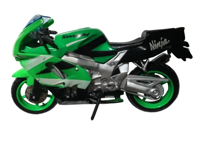 Miniatura moto kawasaki ninja 1:18 ZX-9R Maisto