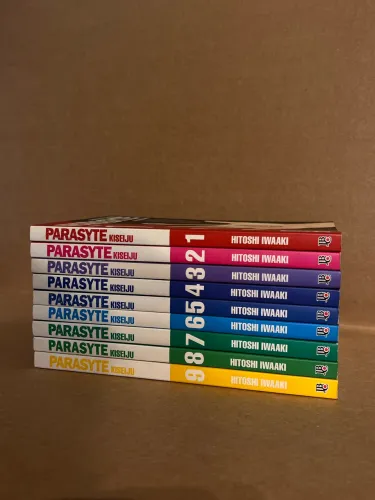 Box de livros parasyte 9 volumes 