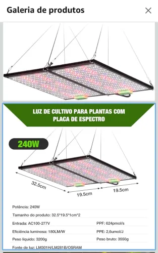 Led quantum bar e board 480w top
