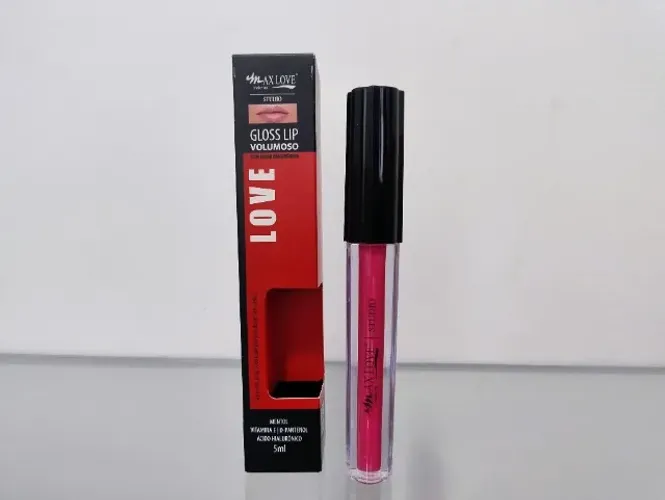 Gloss Lip Volumoso Max Love Ácido Hialurônico Vitamina E 5ml cor 13