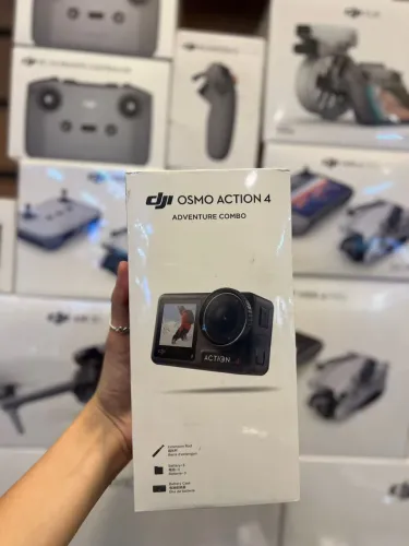 Câmera DJI Osmo Action 4 Adventure Combo Novo Lacrado Garantia Loja Física 