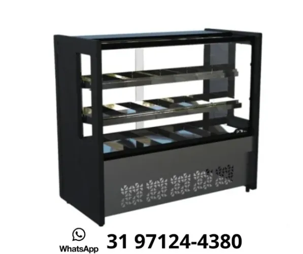 Balcão Estufa 1,25m Polar Novo 127v