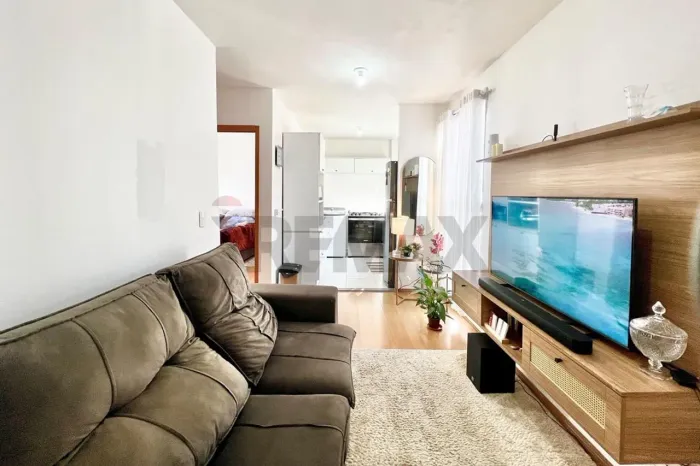 Apartamento 2 dormitórios com vaga e piscina no Condomínio Porto Lisboa Canoas