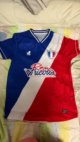 BLUSA OFICIAL FORTALEZA ESPORTE CLUBE - EDIÇÃO RAZÃO TRICOLOR