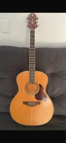 Violão Crafter Ga-6 Grand Auditorium Solid Eletroacústico