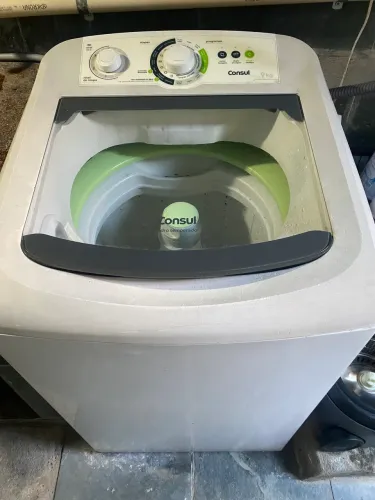 Máquina de lavar cônsul 9kg com defeito