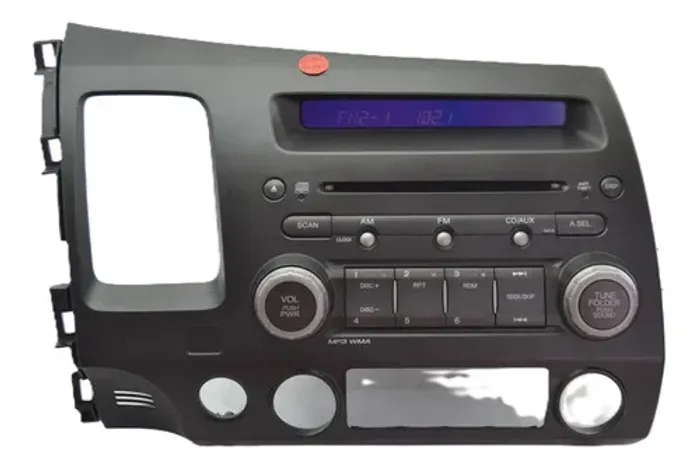 Radio Aparelho Som C/code Honda New Civic 2011 Original