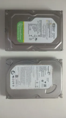 2 HDs 500GBs