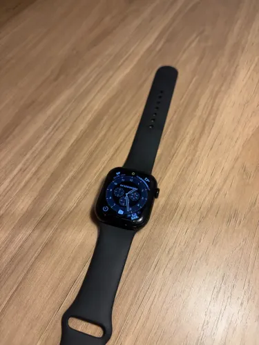 Apple watch series 10 42mm, preto, GPS.