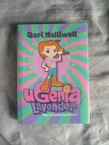 Geri Halliwell - Ugenia Lavender - UK Hardcover Spice Girls