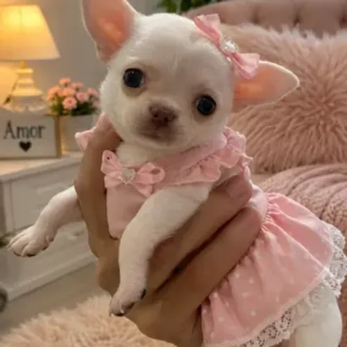 Chihuahua Fêmea - 3 Meses | Pedigree CBKC | Pronta Entrega
