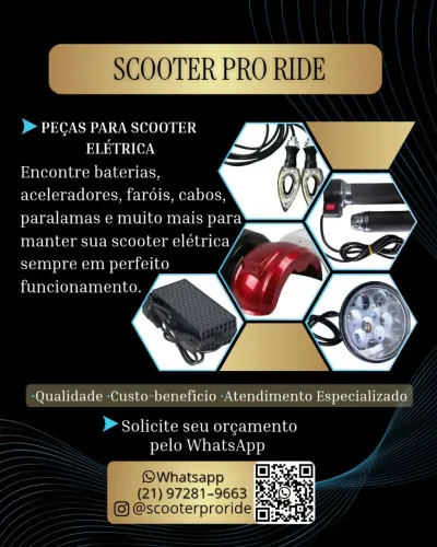 Peças para scooter elétricas 