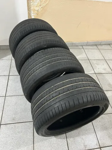 Jogo 4 pneus runflat aro 18 pirelli 275/35 245/40 carro