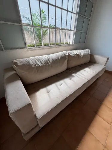 Sofá Retráril 3 Lugares