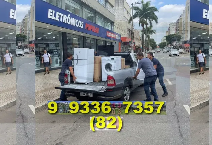 Frete em Ponta Verde, Centro e Jaraguá! Transporte rápido e seguro para você!