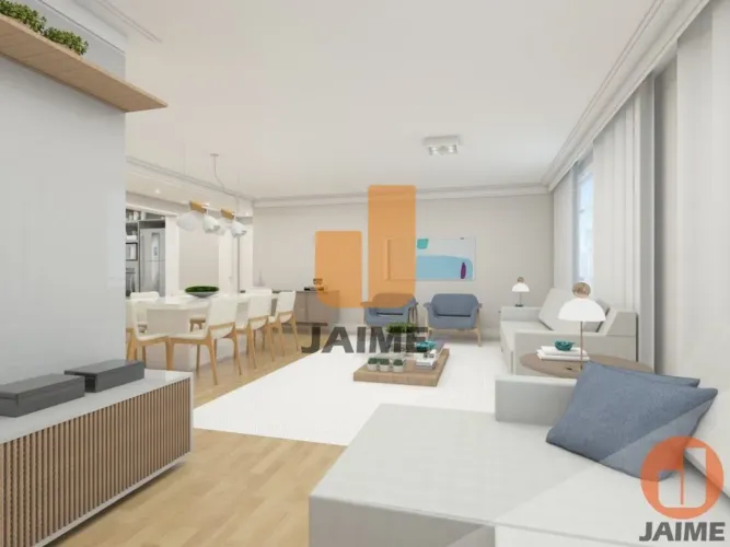 Apartamento 3 dorms 2 vagas na Alameda Joaquim Eugênio de Lima, Jardim Paulista