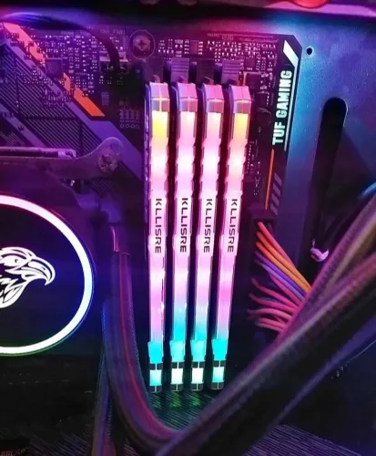 Memória RAM Gamer 16gb (2x8gb) RGB DDR4