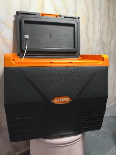 Geladeira Elber de cabine 35L #caminhao#camping#motorhome