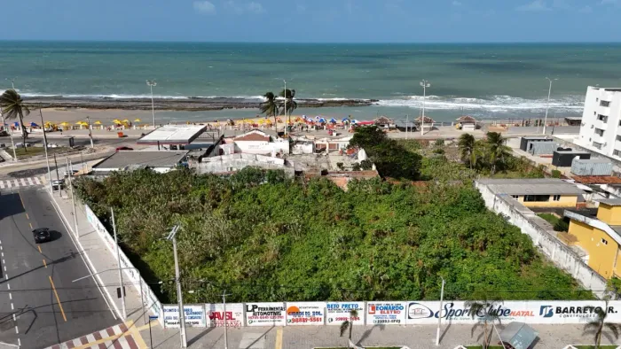 Terreno na Beira Mar de Natal com 2.900 m2