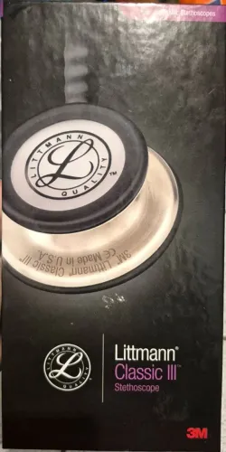 Estetoscópio Littmann Black Clássic III - NOVÍSSIMO 