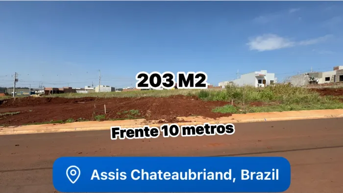 VENDO TERRENO ASSIS CHATEAUBRIAND 