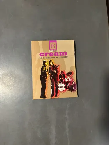 box deluxe de 2 discos Classic Artists: Cream (Their Fully Authorised Story),