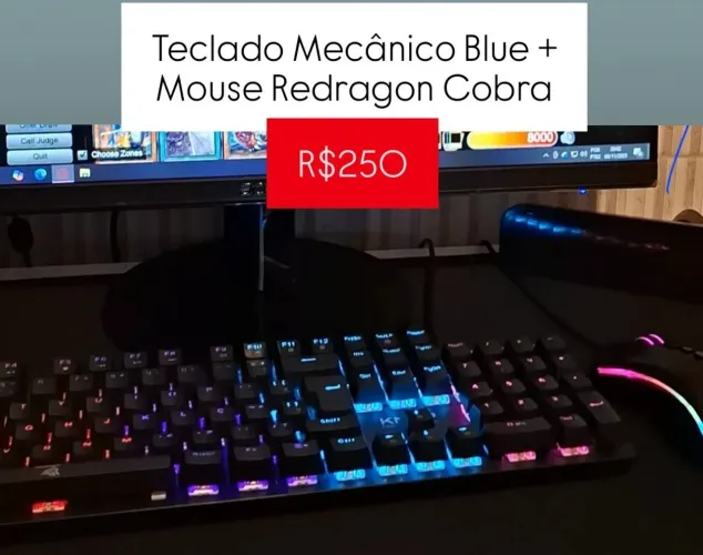 Teclado e Mouse Gamer