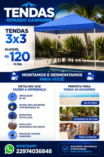 Aluguel de Tendas