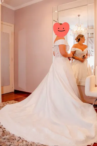 VESTIDO DE NOIVA BRUNA MILANEZ