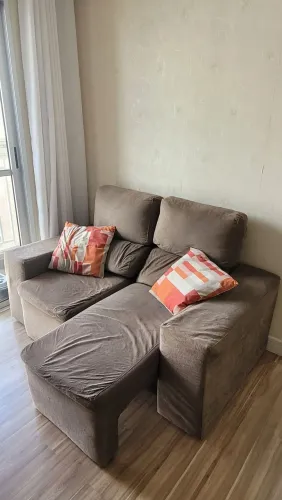 Sofá usado dois lugares