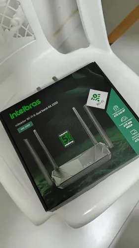 Roteador Wi-Fi 6 Intelbras (Novo com garantia)