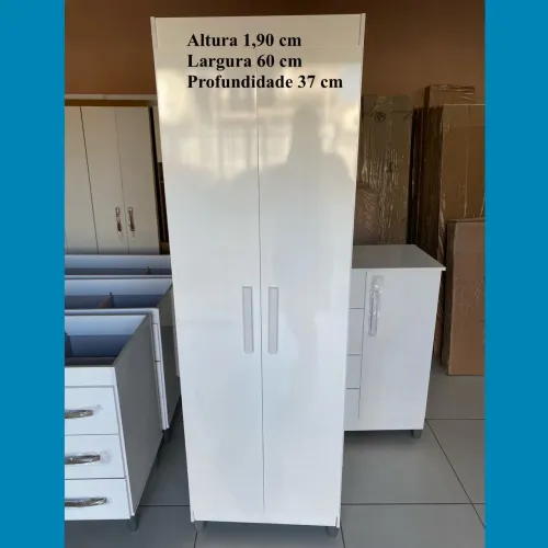 Multiuso com prateleiras branco - entrego