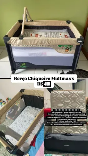 Berço chiqueiro 