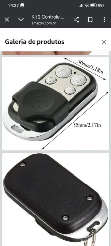 Controle para portão e serviços