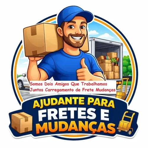 SE VOCÊ PRECISAR DE AJUDANTE PARA FRETE ESTAMOS A DISPOSIÇÃO