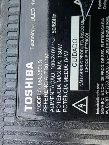 PLACAS TOSHIBA 55C350LS 55pol.