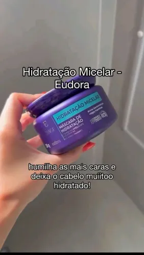 Máscara de Hidratação - Máscara Eudora