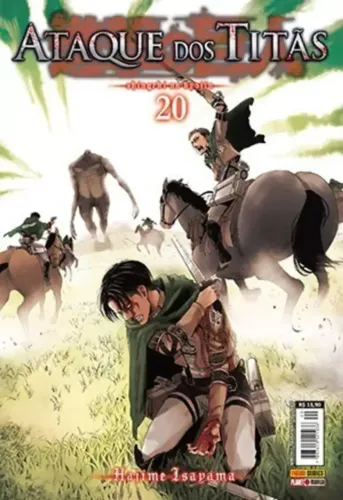 Ataque dos Titãs Manga Volume 20 Novo
