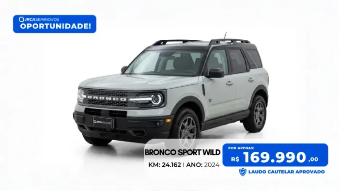 Ford Bronco Sport Wildtrak 2.0 TB 16V AWD AUT 2024