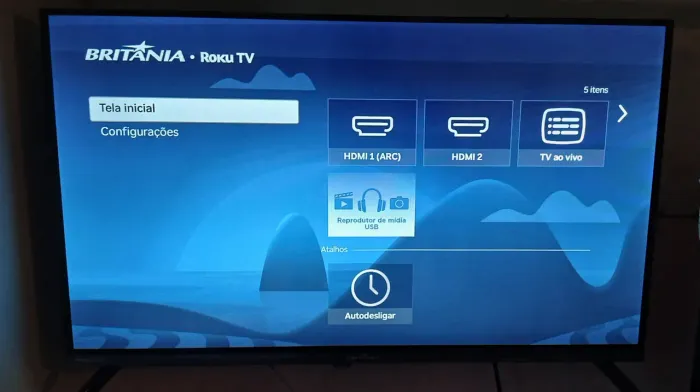TV Britânia 32 polegadas