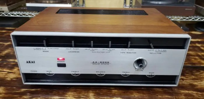 Amplificador Integrado Akai Aa-6000 Solid State - Marantz Vintage Pioneer Power Receiver