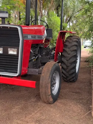 Trator Massey Ferguson 1986 265 Operacional