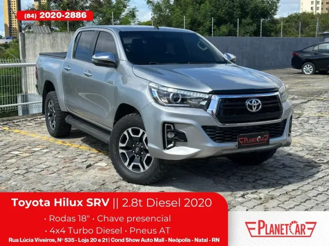 Toyota Hilux CD 4X4 2.8 Diesel Aut. 2020