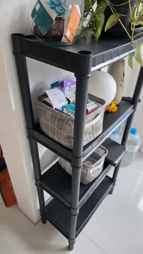 Prateleiras de Plástico 4 unidades