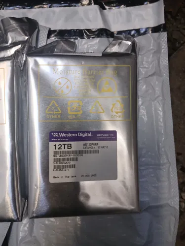 Wester digital 12tb novo.